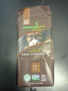 endangered species chocolate